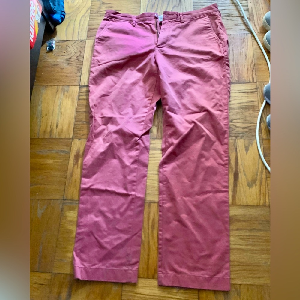 J. Crew Men's Chino Pants in Dusty Rose